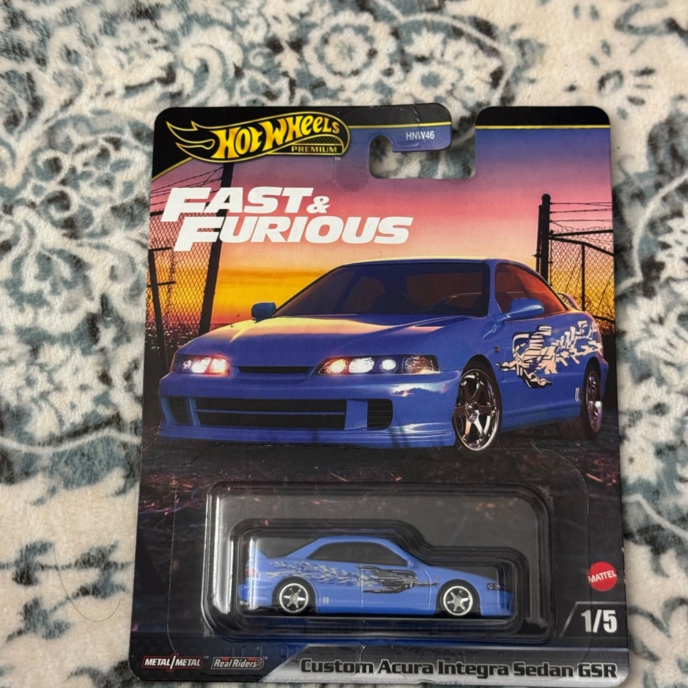 Fast & Furious Blue Custom Acura Integra Sedan GSR